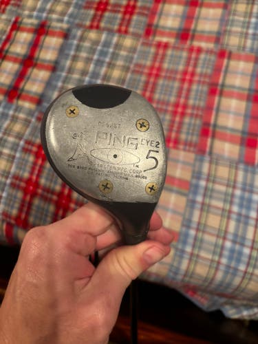 Men's 1982 Ping Eye 2 Right Handed Fairway Wood Uniflex 5 Wood (Used)