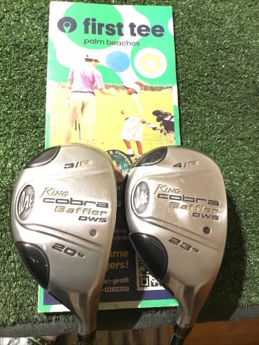 King Cobra Baffler DWS Hybrids Set 3H&4H Regular 65g Aldila VS Proto HL Graphite