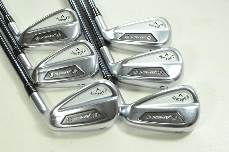 Callaway Apex Ai300 6-PW,AW Iron Set Senior Flex RH Recoil Dart Graphite #204748