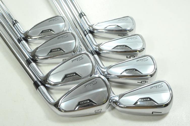 Titleist T200 2021 5-PW,48* Iron Set Regular Flex Right AMT R300 Steel # 206892