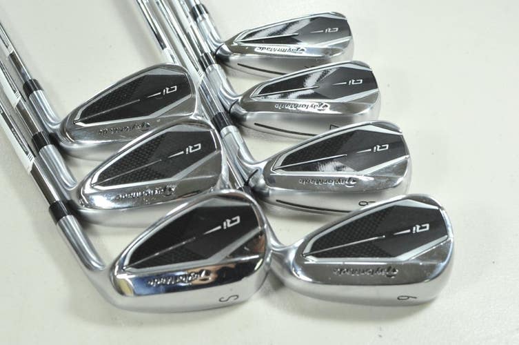 TaylorMade Qi 6-PW,AW,SW Iron Set Regular Flex Right KBS MAX MT Steel # 206666