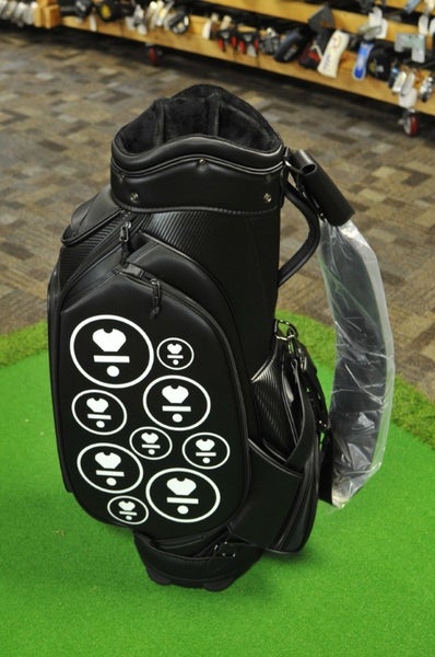 LAB Golf Black Tour Staff Golf Bag NEW! RARE! 6-Way Top #206160