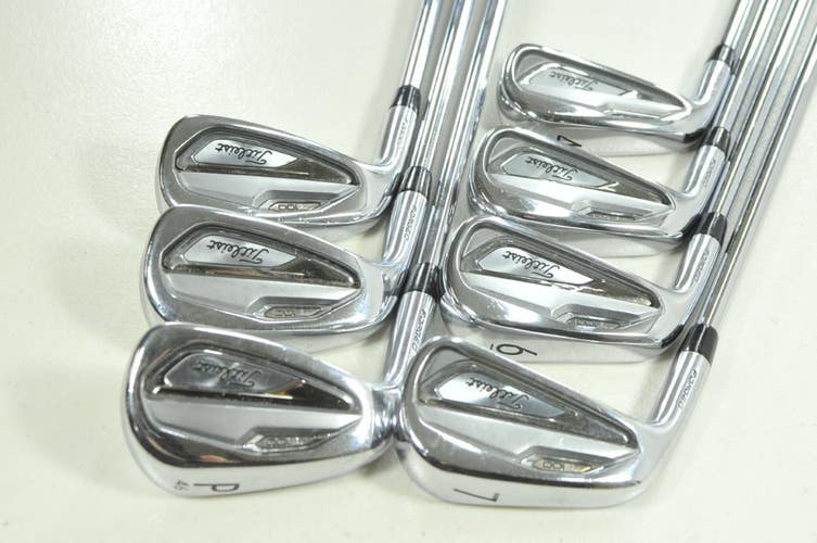 LEFT HANDED Titleist T100 2019 4-PW Iron Set X-Stiff Flex NS Pro Steel #207146