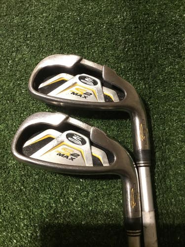 Cobra S2 Max Irons Set (6 Iron & 7 Iron) Seniors Lite Aldila DVS HL 55g Graphite