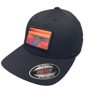 NEW Black Clover Live Lucky Arizona Resident Black L/XL Fitted Golf Hat/Cap