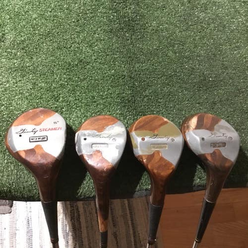 Stan Thompson Ginty Woods Set (4 Clubs) Steel Shafts (Read)