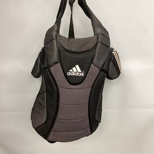Used Adidas CHEST Catchers Chest Protector Black Junior 11851-S000041391