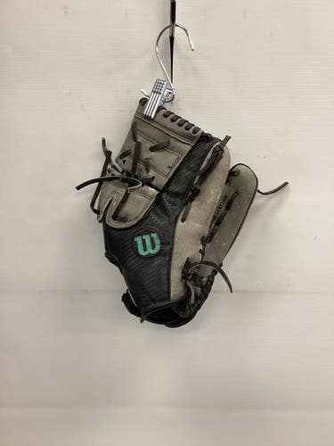 Used Wilson A360 BB/SB Glove RH Throw Grey 12" 11851-S000041485