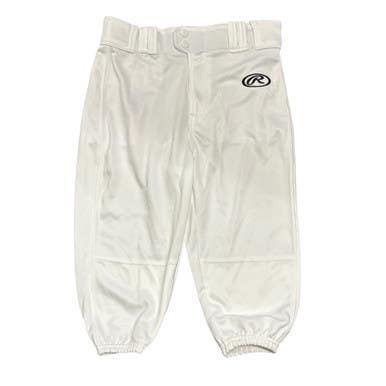 Used Rawlings BB PANTS BB/SB Pant Boys White LG 11406-S000108103