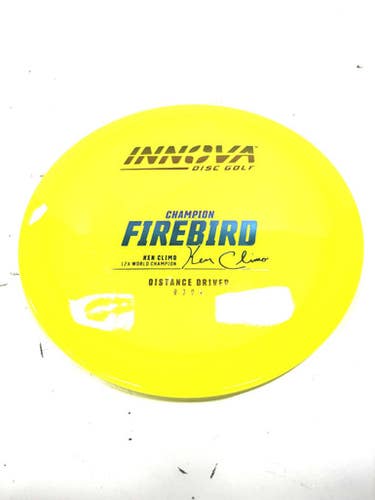 Used Innova CHAMPION FIREBIRD Disc Golf Driver Yellow 172g 11860-C000302645