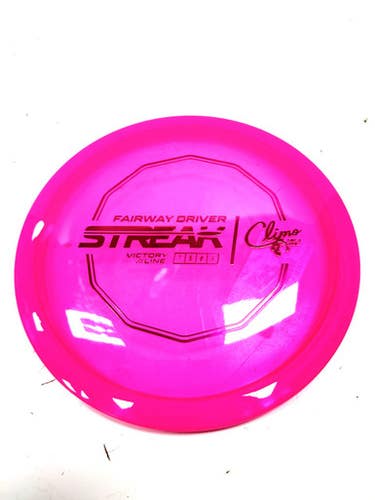 Used CLIMO STREAK Disc Golf Driver Pink 172g 11860-C000302627