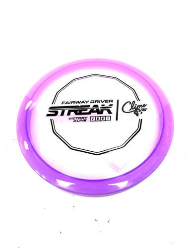 Used CLIMO STREAK Disc Golf Driver Purple 171g 11860-C000302622