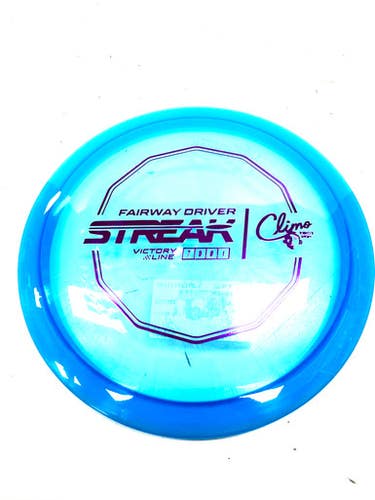 Used CLIMO STREAK Disc Golf Driver Royal Blue 171g 11860-C000302620