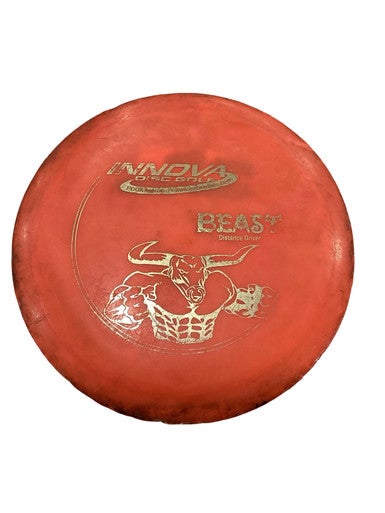 Used Innova DX BEAST Disc Golf Driver Orange 11347-S000261524