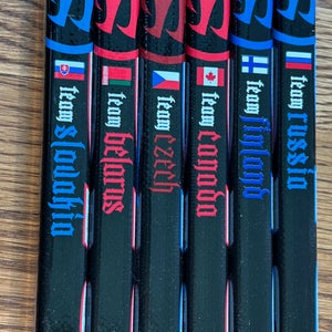 Olympic-themed Pro Stock Senior Warrior Dolomite stick set