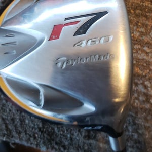 46 IN TAYLORMADE R7 460 9.5 DEG DRIVER GOLF CLUB STIFF FLEX  VERY NICE W HC