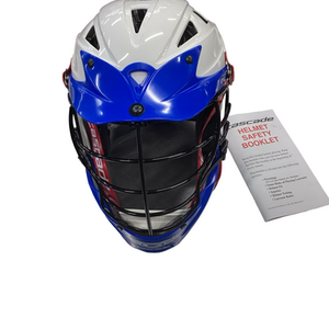 Used Cascade CPX-R Lacrosse Helmet White Fits all 11613-S000174305