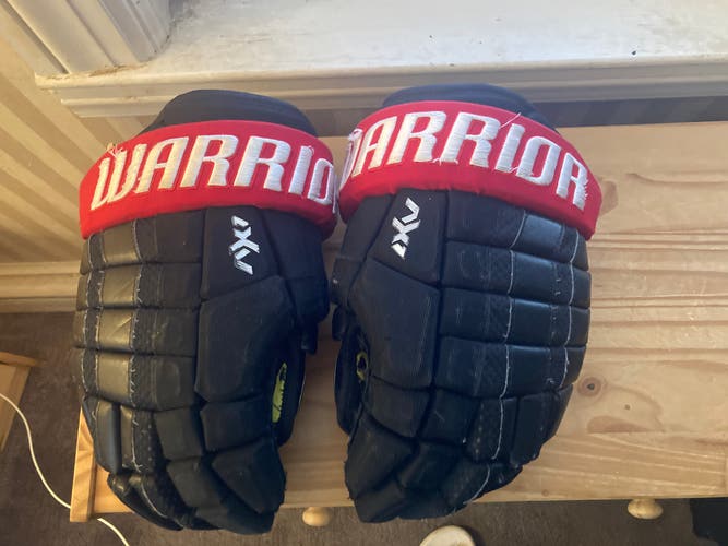 Warrior AX1 Pro Gloves 14" Pro Stock Northeastern Huskies