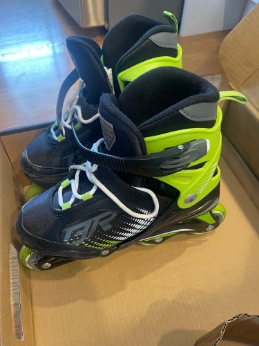 Used Bladerunner Phoenix Adjustable Inline Skates- Youth Sizes 2-6