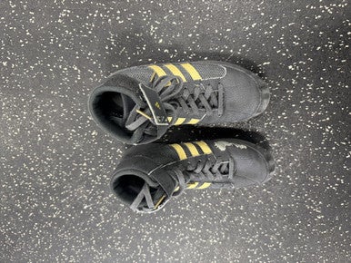 Used Adidas Wrestling Shoes Black Junior 04 11849-S000034719
