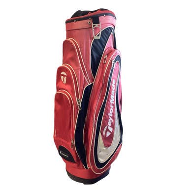 Used Taylormade CART BAG Mens Cart Bag Red 11760-S000085740