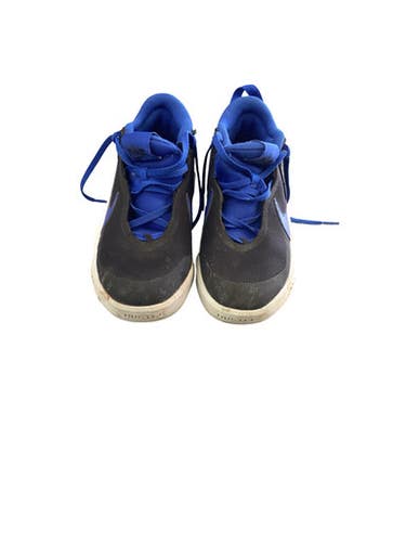 Used Nike Basketball Shoes M Black And Royal Blue Junior 04.5 11760-S000085732