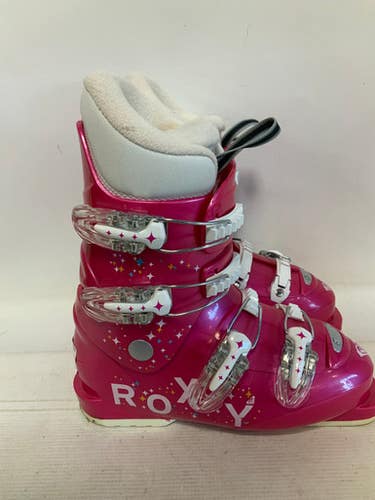 Used Roxy PINK Girls DH Ski Boot Pink 225 MP - J04.5 - W5.5 11823-S000036609
