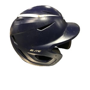 Used Easton ELITE X Batting Helmet No Mask Navy Blue One Size 11730-S000068665