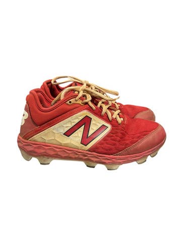 Used New Balance RED CLEATS BB/SB Cleats Red Junior 05.5 11834-S000044117