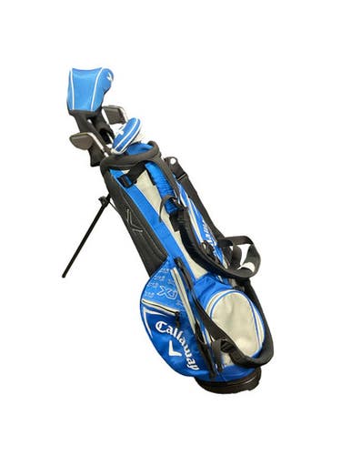 Used Callaway XJ Jr Package Set LH Royal Blue 6 Piece 11859-S000027443