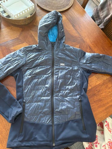 Blue Women's Medium Helly Hansen Jacket (Used)
