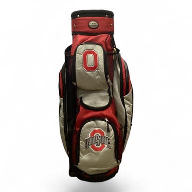 Team Effort OHIO STATE Mens Stand Bag Red And Black 11443-S000201294