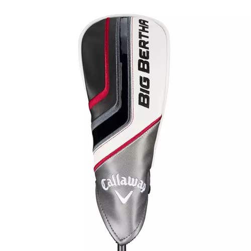 Callaway Big Bertha 23 Hybrid Headcover (Gray/Red/White) Rescue Golf Cover NEW