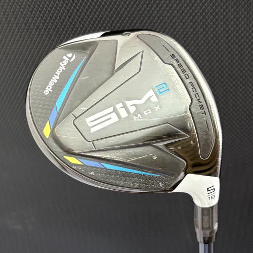 TAYLORMADE SIM2 MAX 5 WOOD (18 DEGREE)