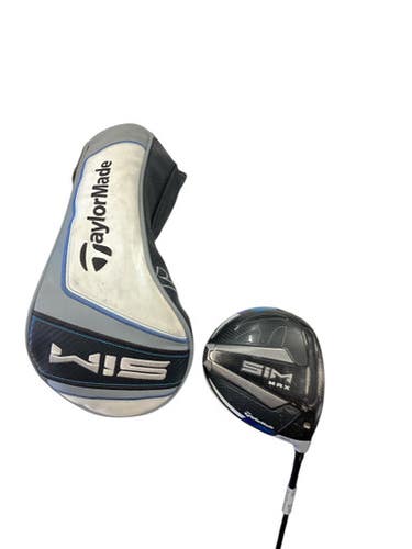 Used Taylormade SIM MAX Mens Driver RH 9.0 Degree 11846-S000098557