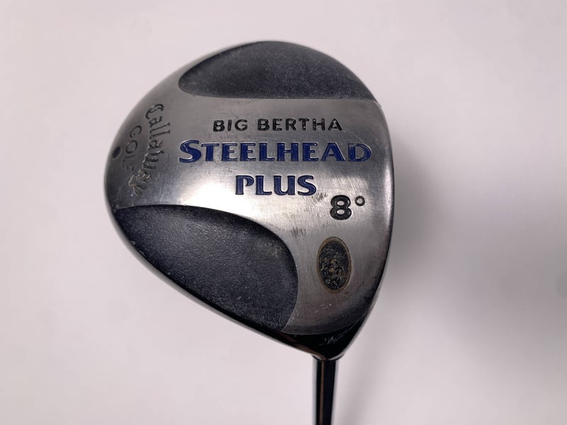 Callaway Steelhead Plus Driver 8* Big Bertha Regular Steel Mens RH