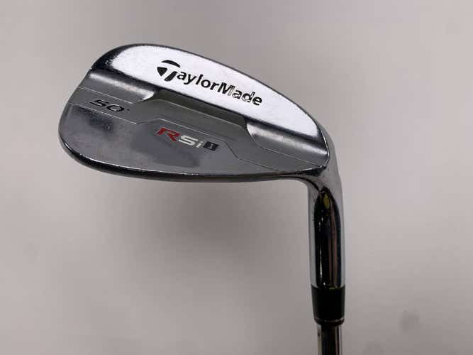 TaylorMade RSi 1 Gap Wedge GW 50* KBS 90g Wedge Steel Mens RH