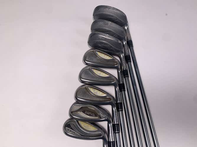 Adams Idea A3 OS Hybrid Iron Set 4H-6H 7-PW+SW Grafalloy Idea Ladies RH