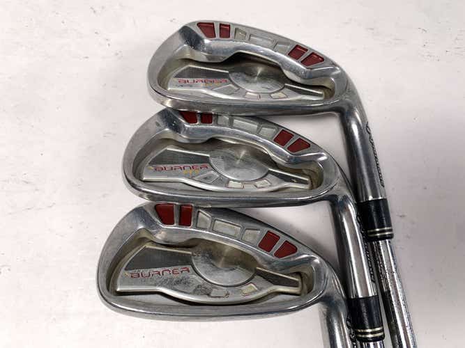 TaylorMade Burner HT Iron Set 8-PW Burner Superfast 85g Regular Steel Mens RH