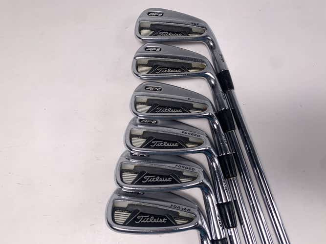 Titleist 710 AP2 Iron Set 4-PW True Temper DG S300 Stiff Steel Mens RH- no 6i