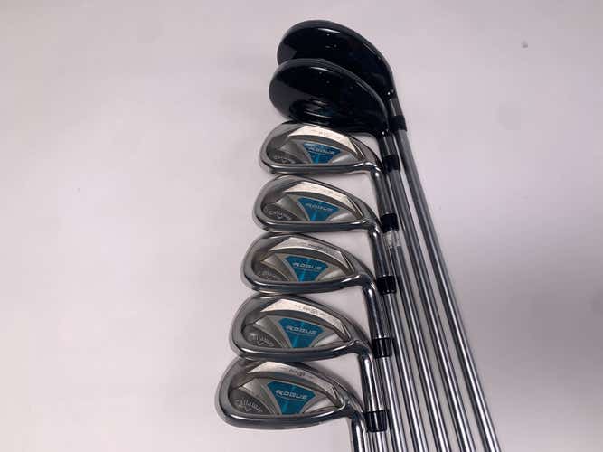 Callaway Rogue Iron Set 4H-5H 6-PW Aldila Quaranta 40g Ladies RH