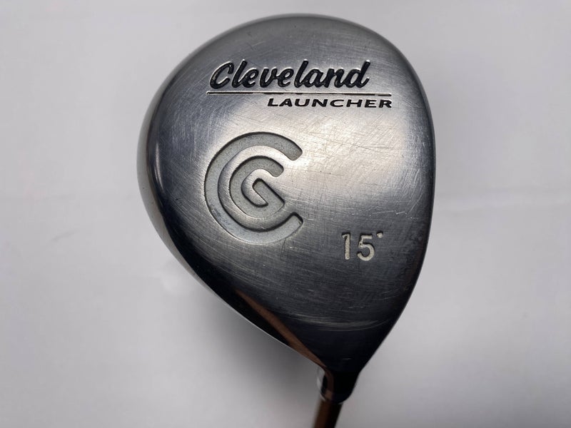 Cleveland Launcher 3 Fairway Wood 15* Launcher Gold 65g Stiff Graphite Mens RH