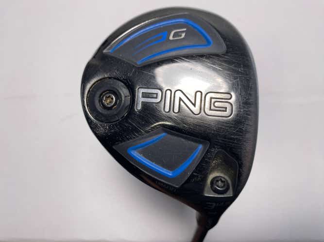Ping G 2016 3 Fairway Wood 14.5* Alta 65g Stiff Graphite Mens RH Midsize Grip