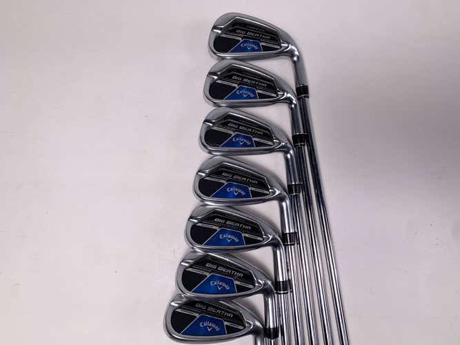 Callaway Big Bertha B21 Iron Set 5-PW+GW KBS Max CT80 Regular Steel Mens RH