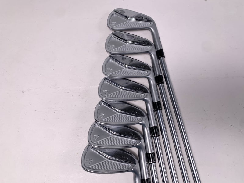TaylorMade P7MC 2023 Iron Set 4-PW Project X IO 6.0 110g Stiff Steel Mens RH