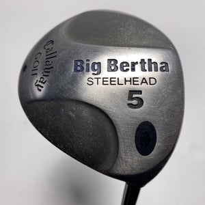 Callaway Steelhead 5 Fairway Wood 18* RCH 99 Firm Graphite Mens RH