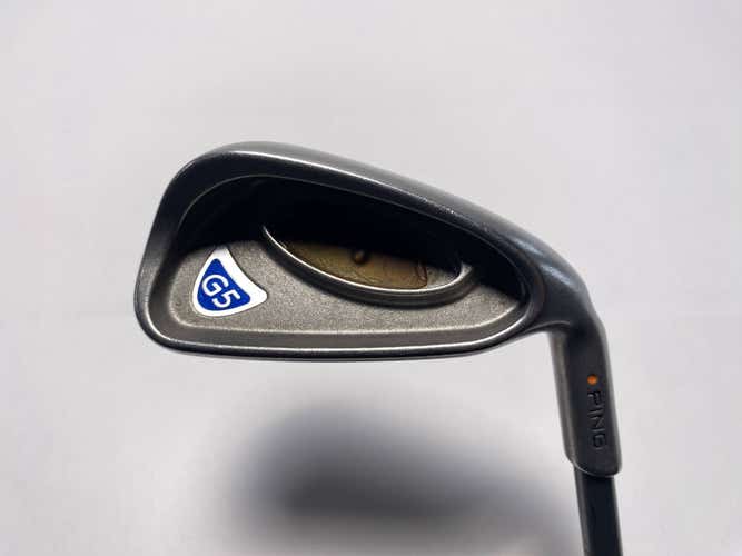 Ping G5 Single 7 Iron Orange Dot 2* Flat TFC 100 I Regular Graphite Mens RH