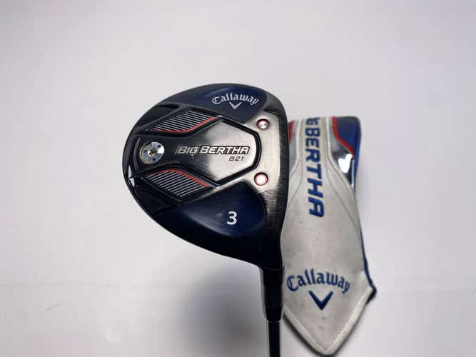Callaway Big Bertha B21 3 Fairway Wood 15* RCH 55g Senior Graphite Mens RH HC