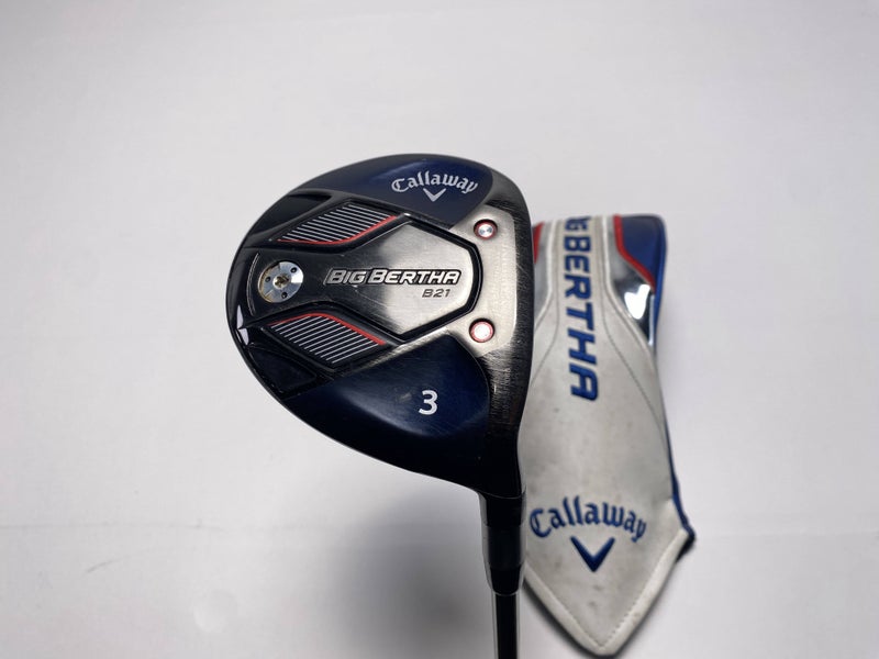 Callaway Big Bertha B21 3 Fairway Wood 15* RCH 55g Senior Graphite Mens RH HC