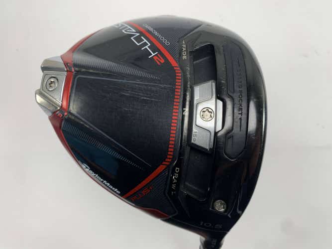 TaylorMade Stealth 2 Plus Driver 10.5* EvenFlow Riptide 6.0 50g Stiff Mens RH